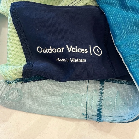 Outdoor Voices Two Tone Sports Bra Size Small - Picture 8 of 11